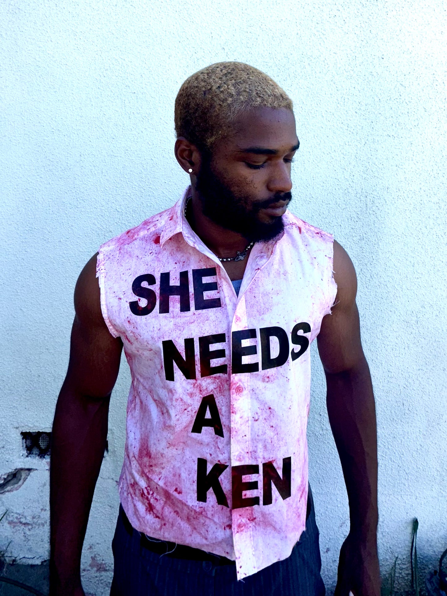 “KEN” Button Down